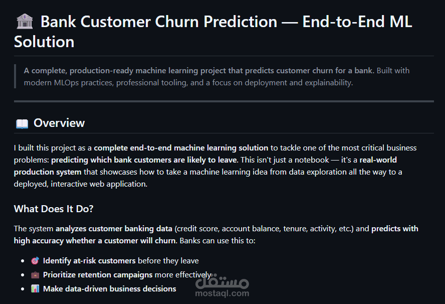 Bank Customer Churn ML