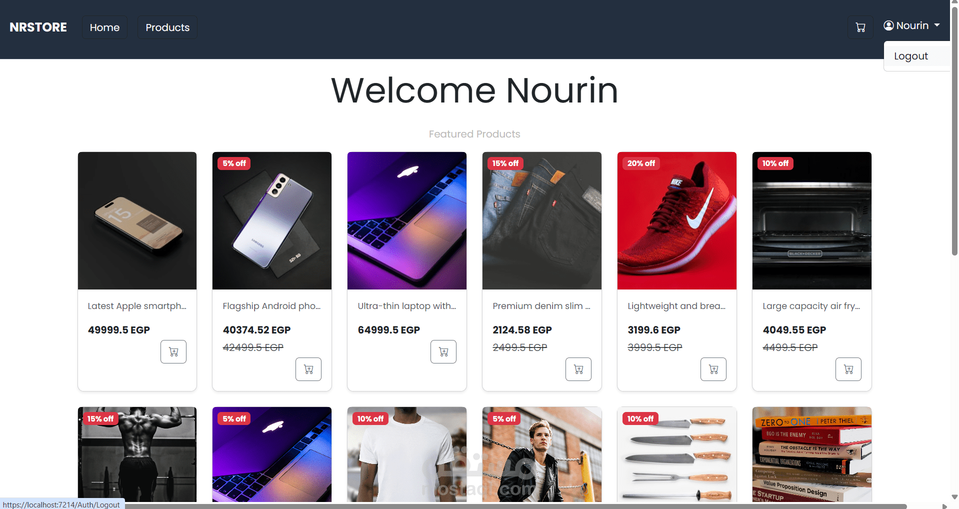 E-Commerce Web App