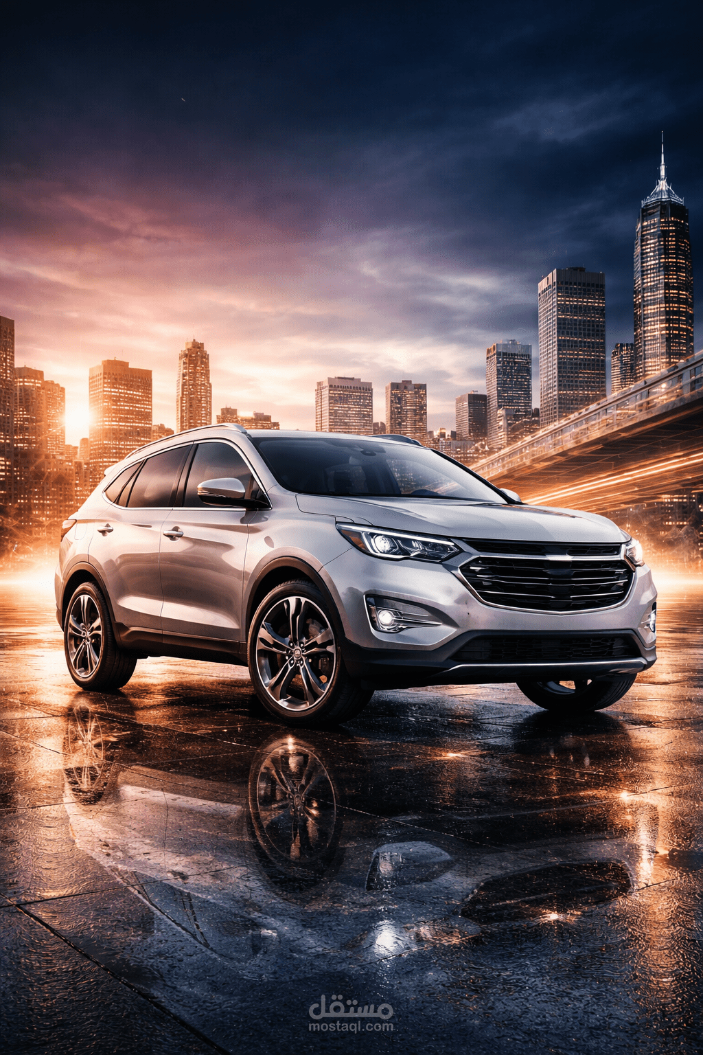 إعلان سيارات فاخرة - أداء فخم وهادئ.