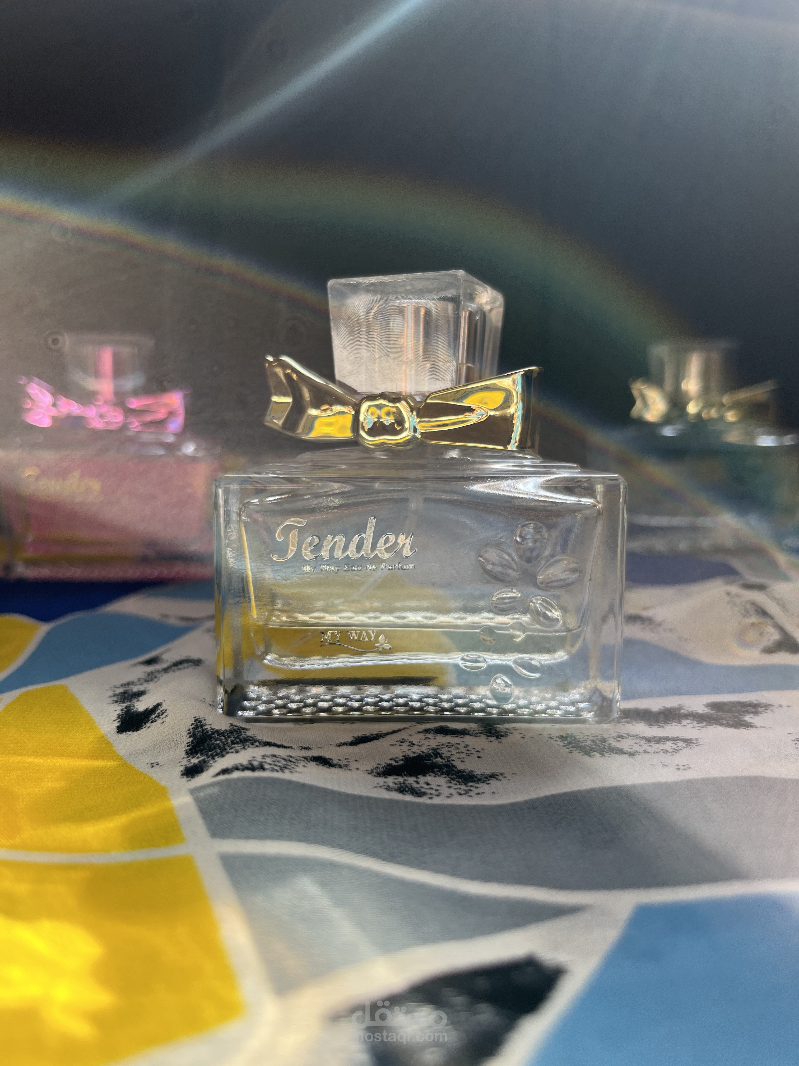 إعلان عن شركة my way tender للperfumes