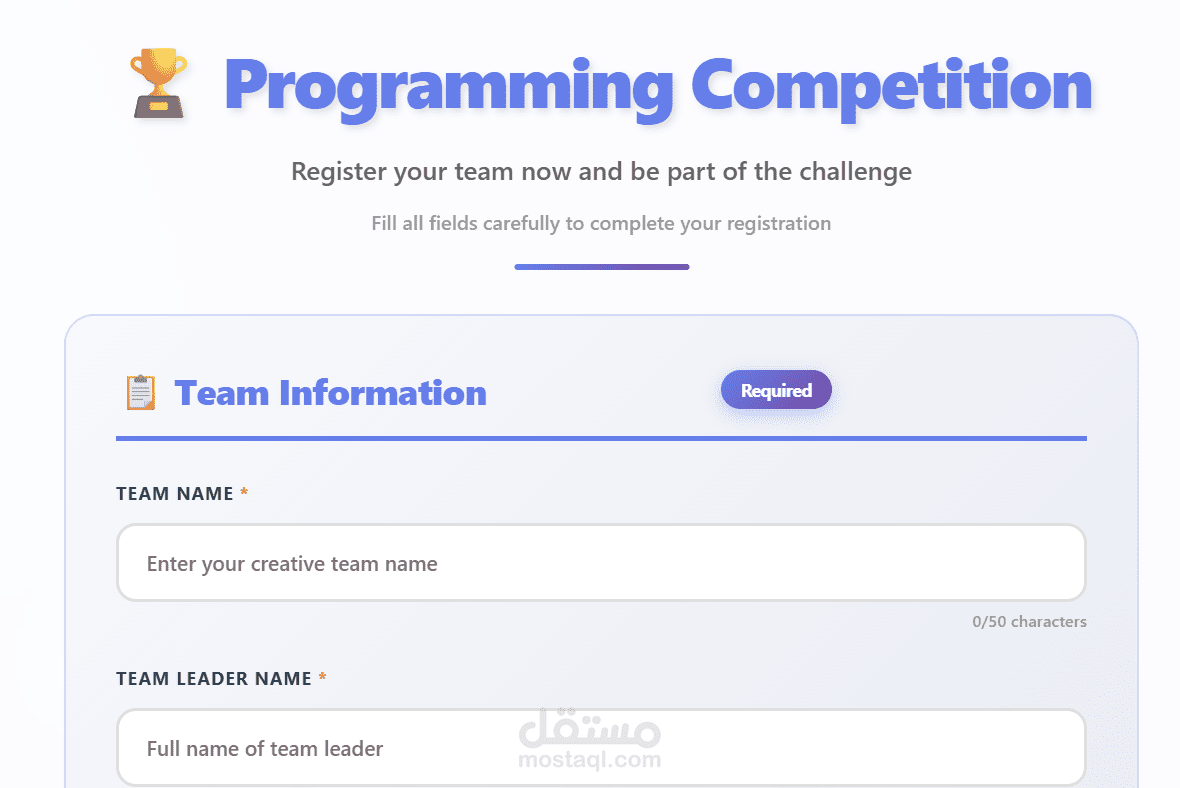 Community Registration