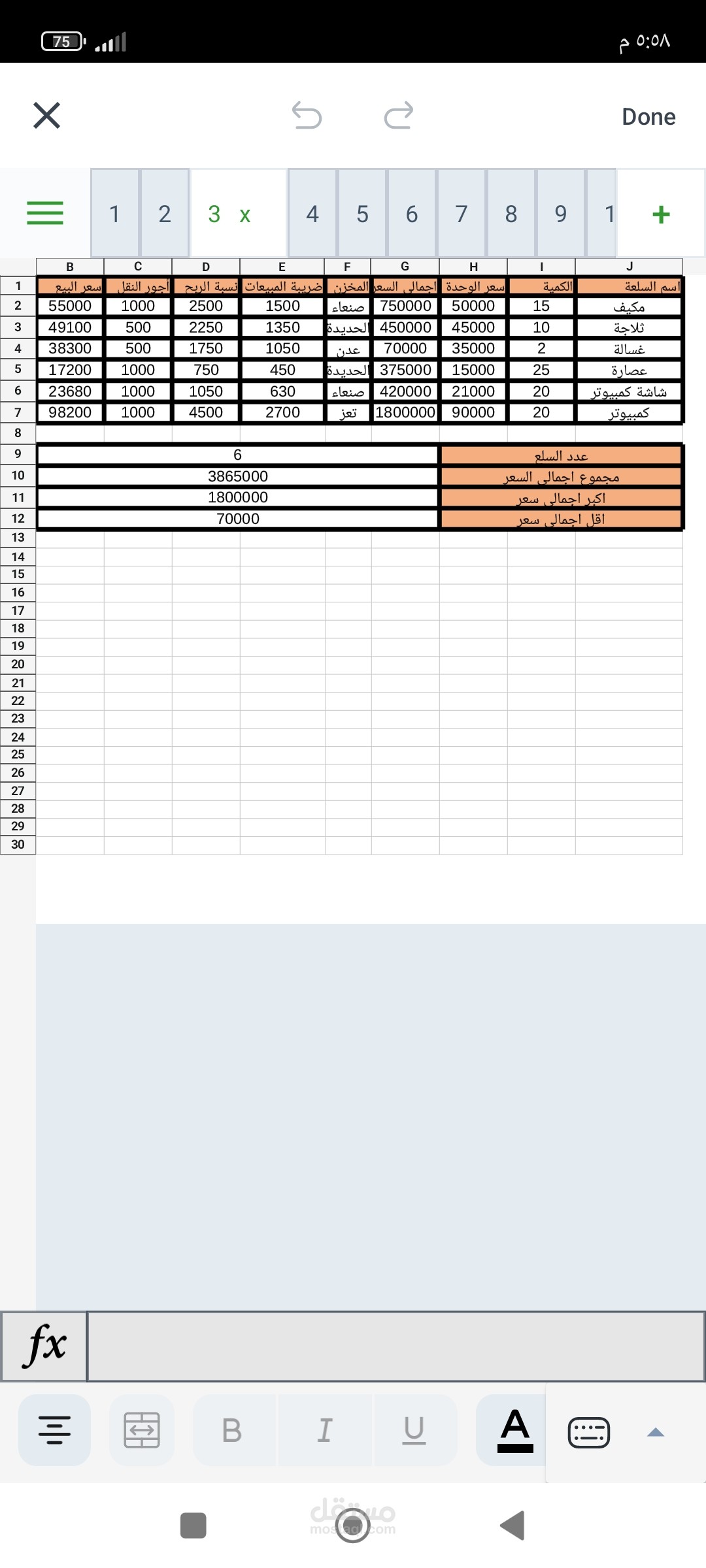 نماذج مختلفه لكل المؤسسات سهلة الاستخدام