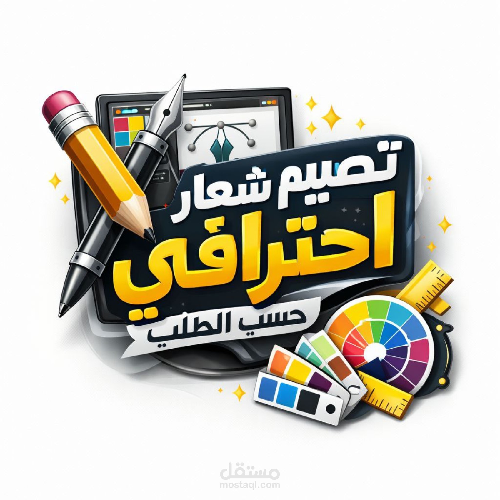 تصميم شعار احترافي حسب الطلب