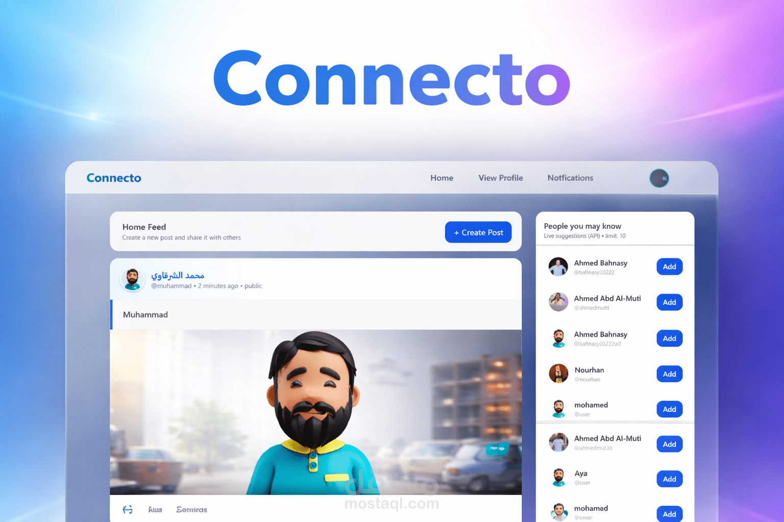 Connecto : Social Media Application