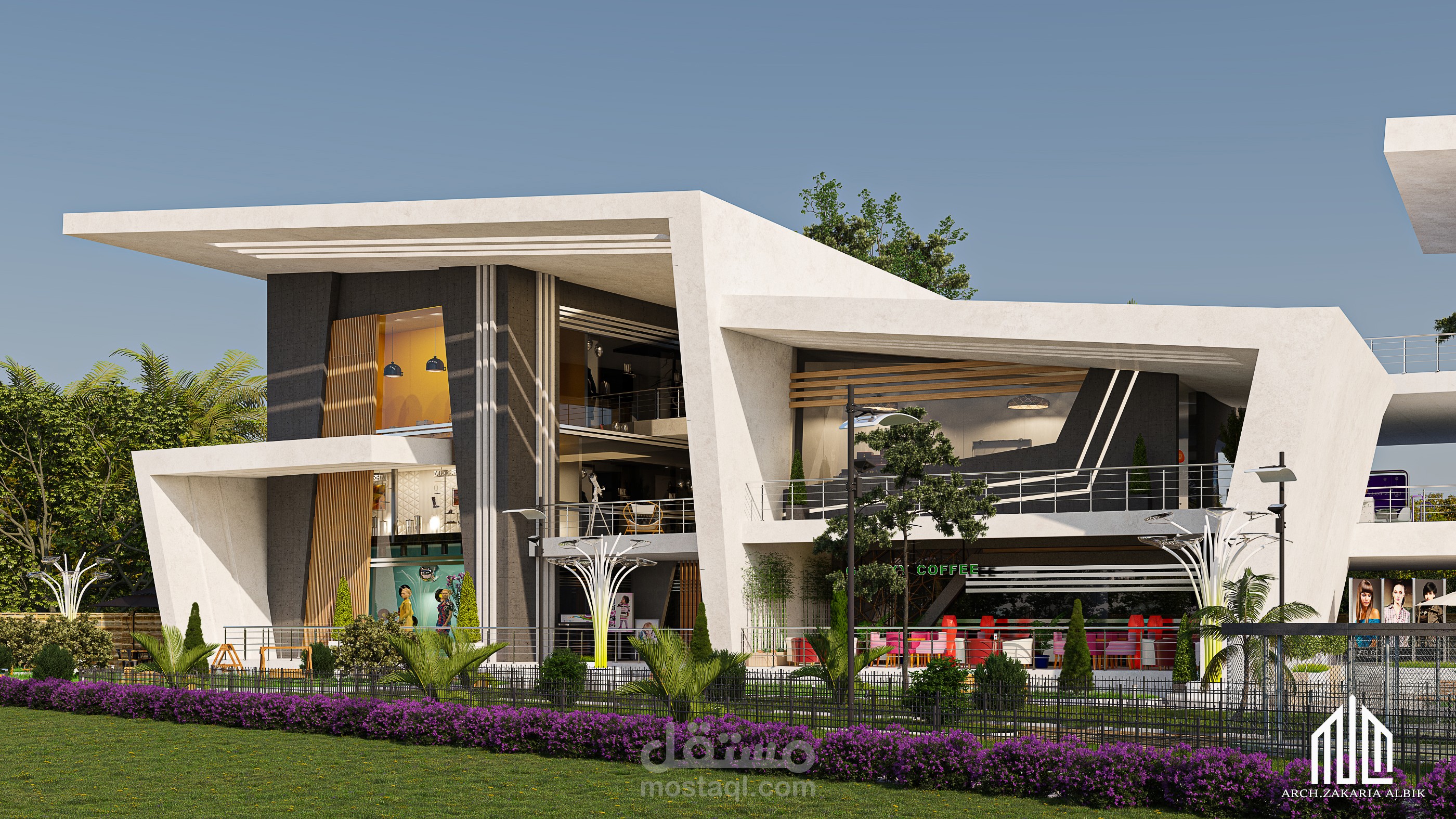 Modern Retail Complex | مجمع تجاري مودرن