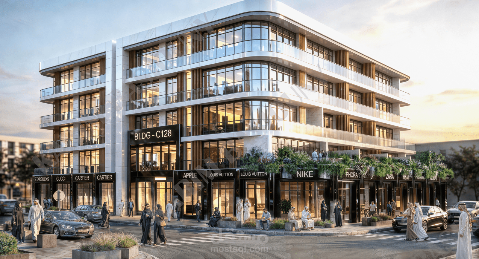 مبنى سكنى تجارى متعدد الطوابق ,أبوظبى