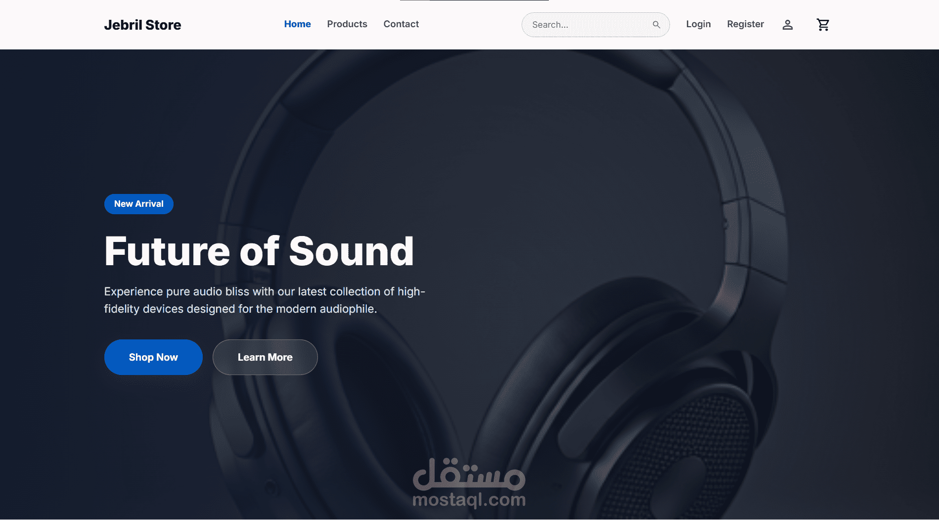 تطبيق ويب متكامل للتجارة الإلكترونية باستخدام PHP و MySQL