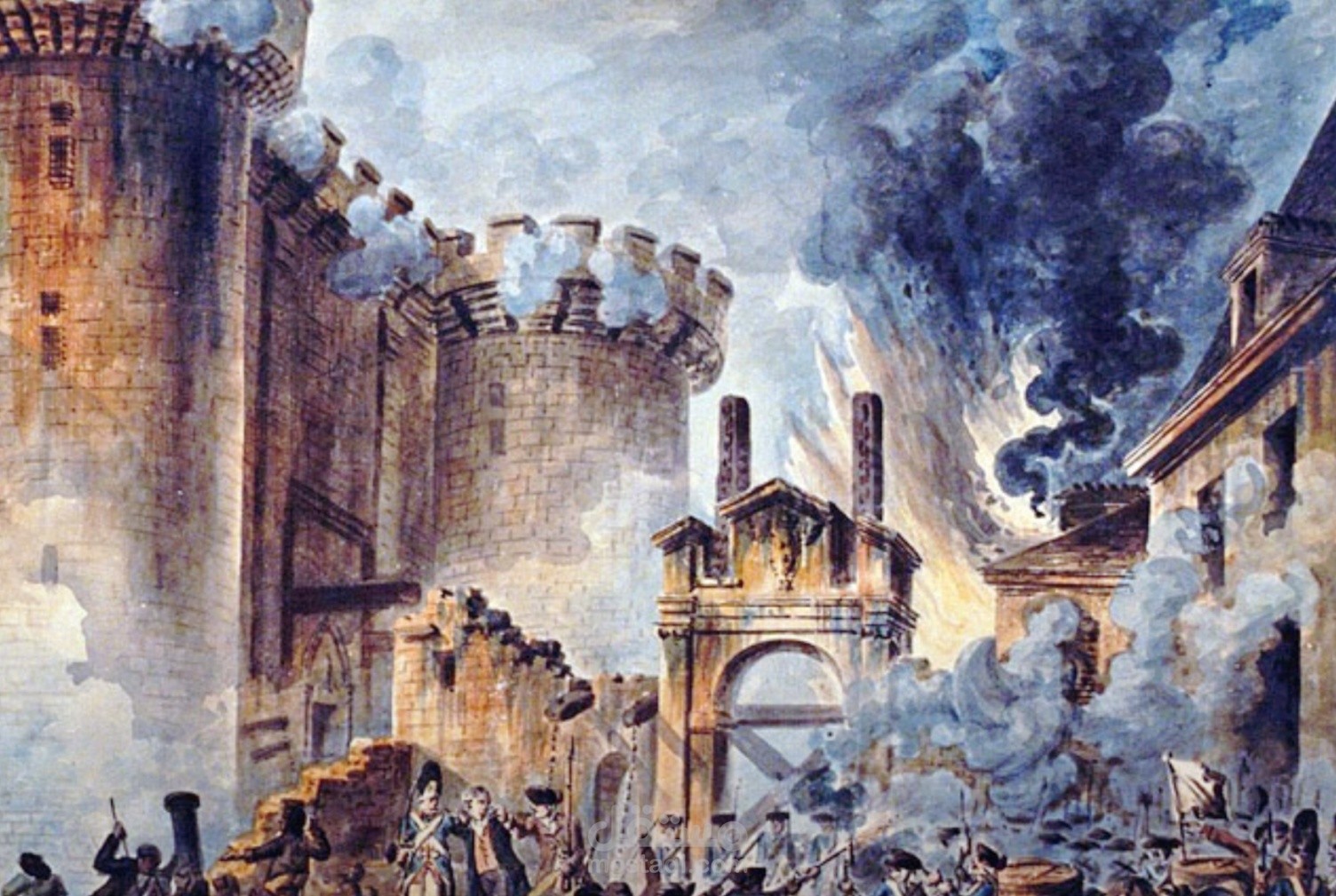 نموذج من مقالاتي بعنوان: الثورة الفرنسية