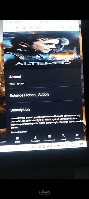 Flutter Movies App with Api Integration