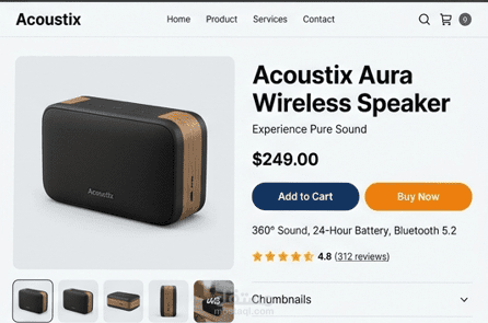 تصميم صفحة منتج احترافية لزيادة المبيعات