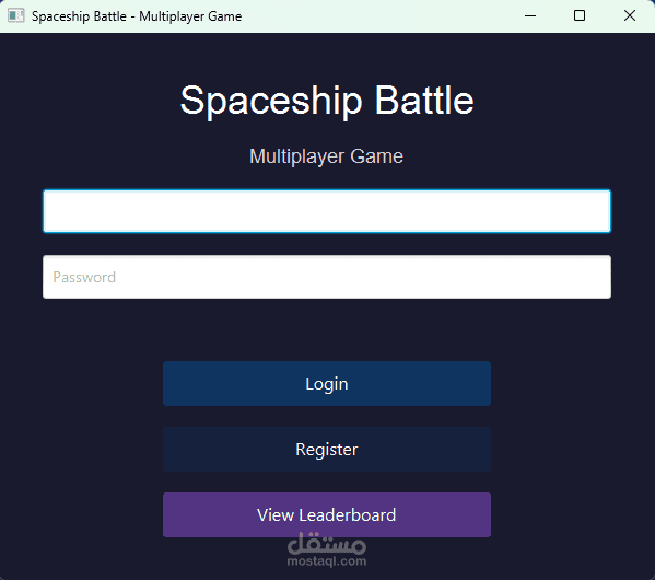 spaceship battle multiplayer game using spring boot