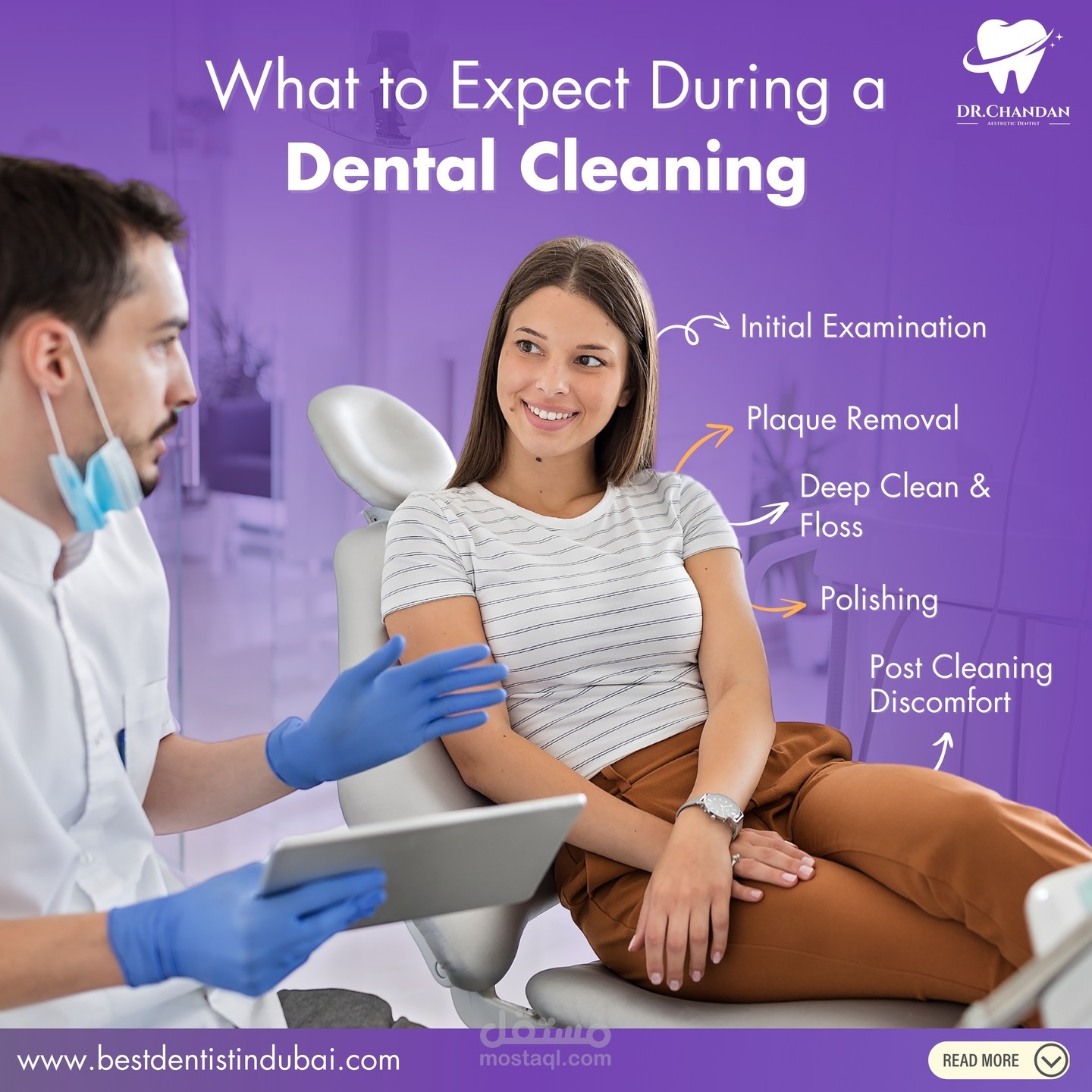 مشروع: إدارة وسائل التواصل الاجتماعي والموقع الإلكتروني للدكتورة شاندان كيتانراج