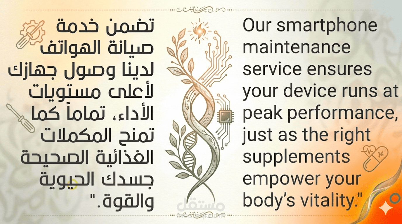 تعريب وترجمة إبداعية لمحتوى تسويقي (تقني وطبي) مع التنسيق البصري