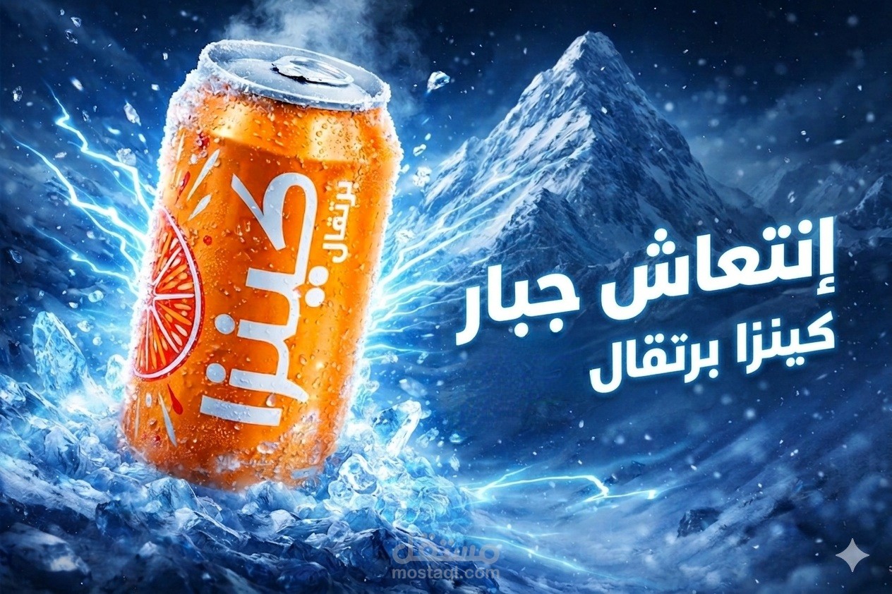 تصميم إعلان احترافي عالي الجودة.