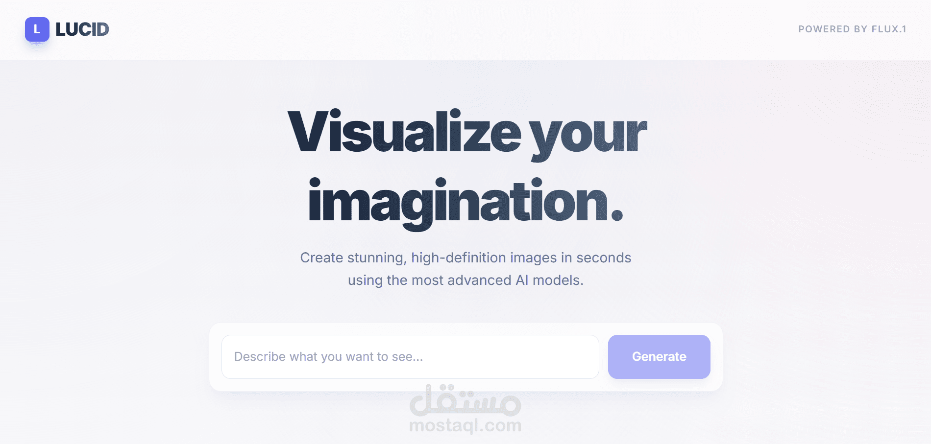 موقع لتوليد صور بالذكاء الاصطناعي