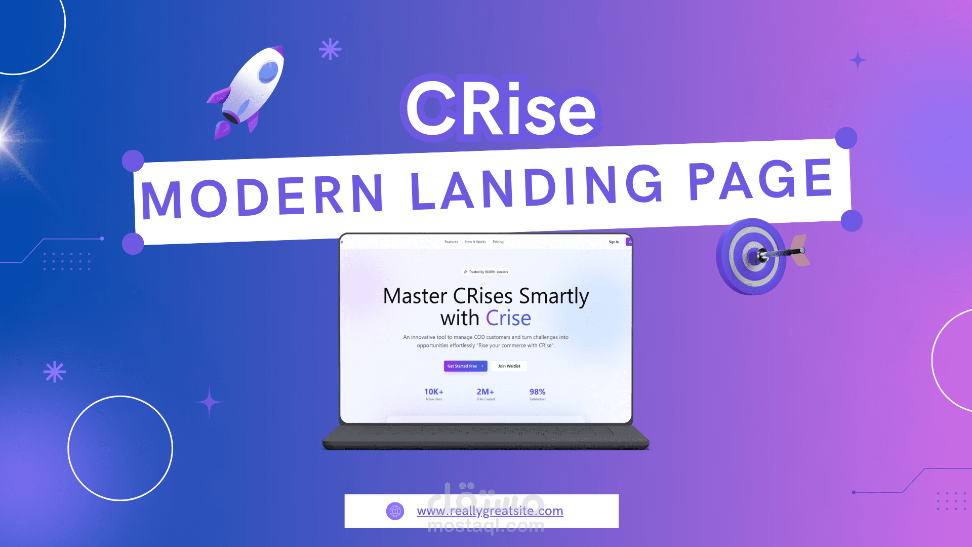 CRise – Modern Responsive Landing