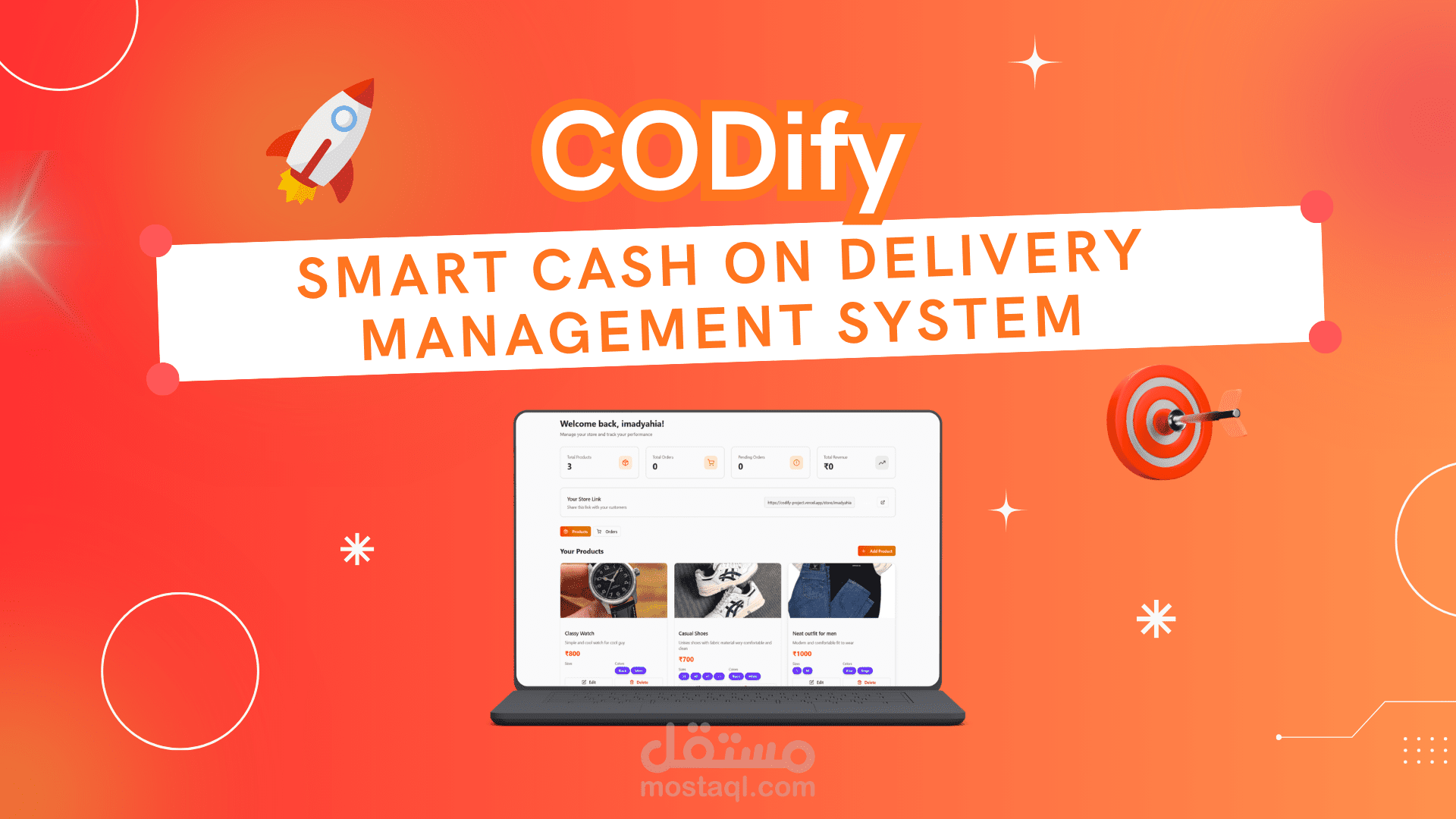 CODify – Fullstack Cash on Delivery Order Management System (MERN SaaS)