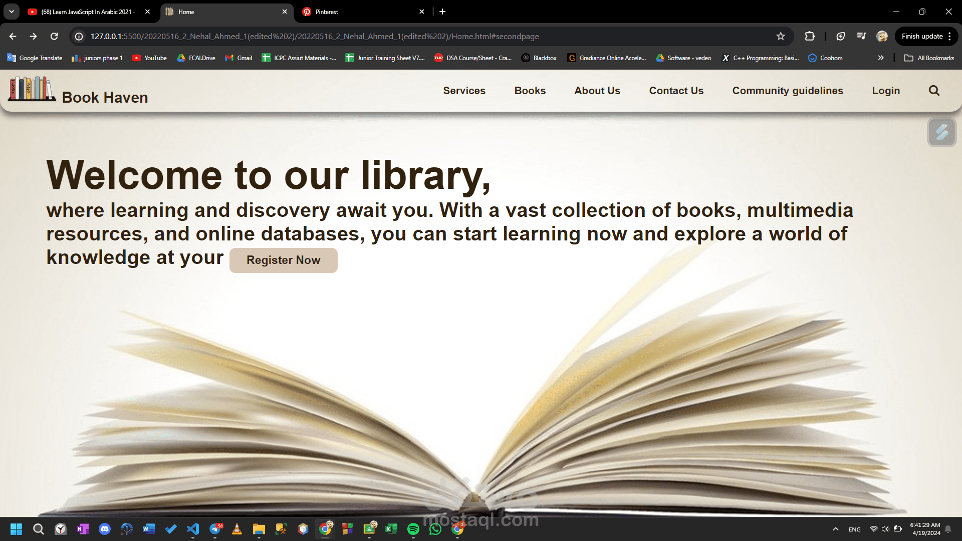 Online Library Management System | Full Stack (Django)