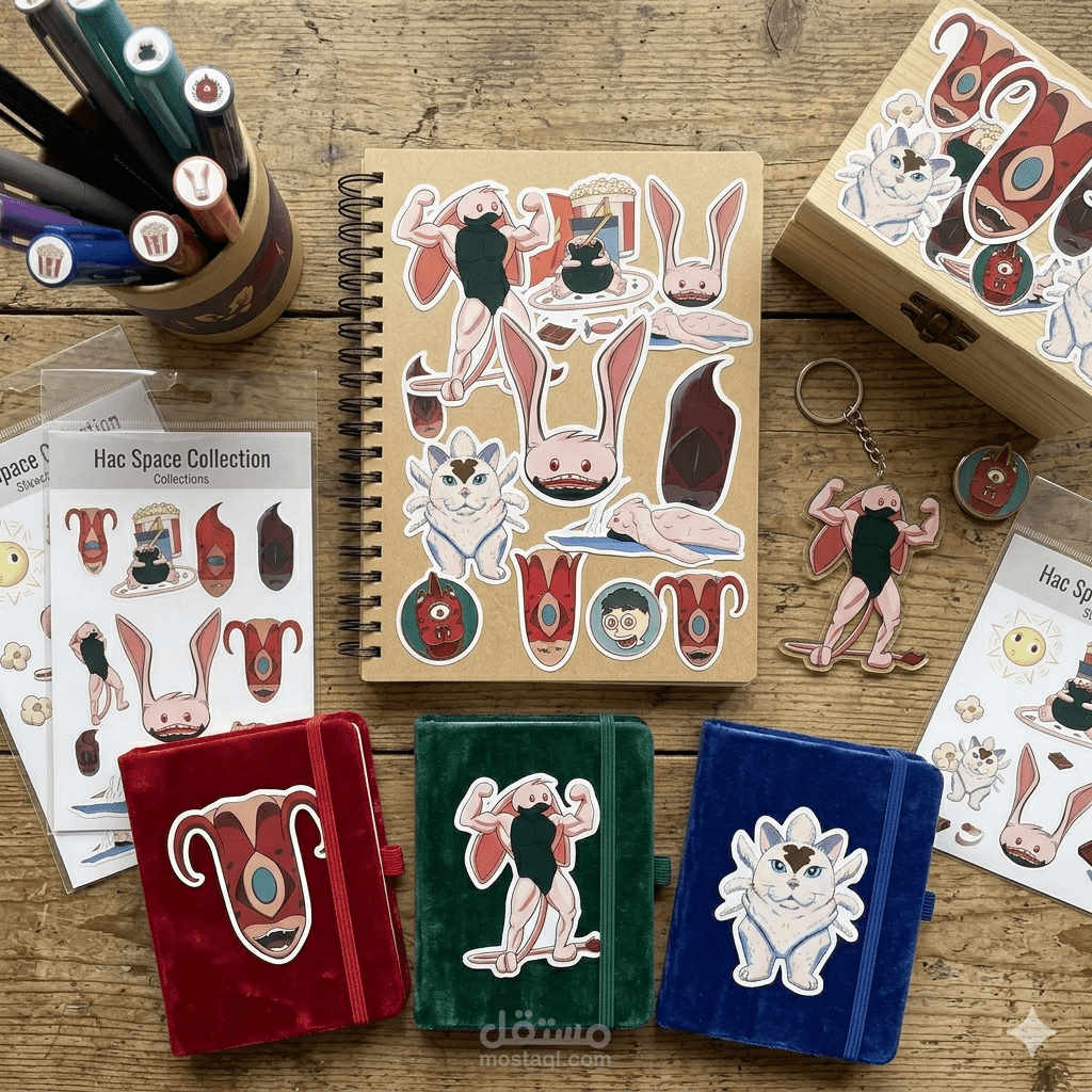 تصميم شخصيات للمنتجات