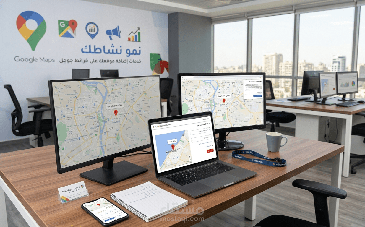 إضافة وتوثيق مقر شركة الشاويش التعليمية على خرائط جوجل.