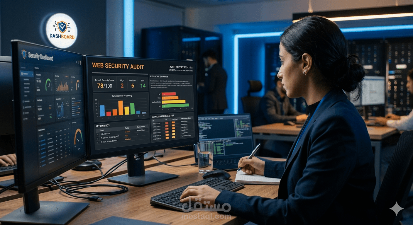 اختبار اختراق شامل (Penetration Testing) وحماية منصة تجارة إلكترونية