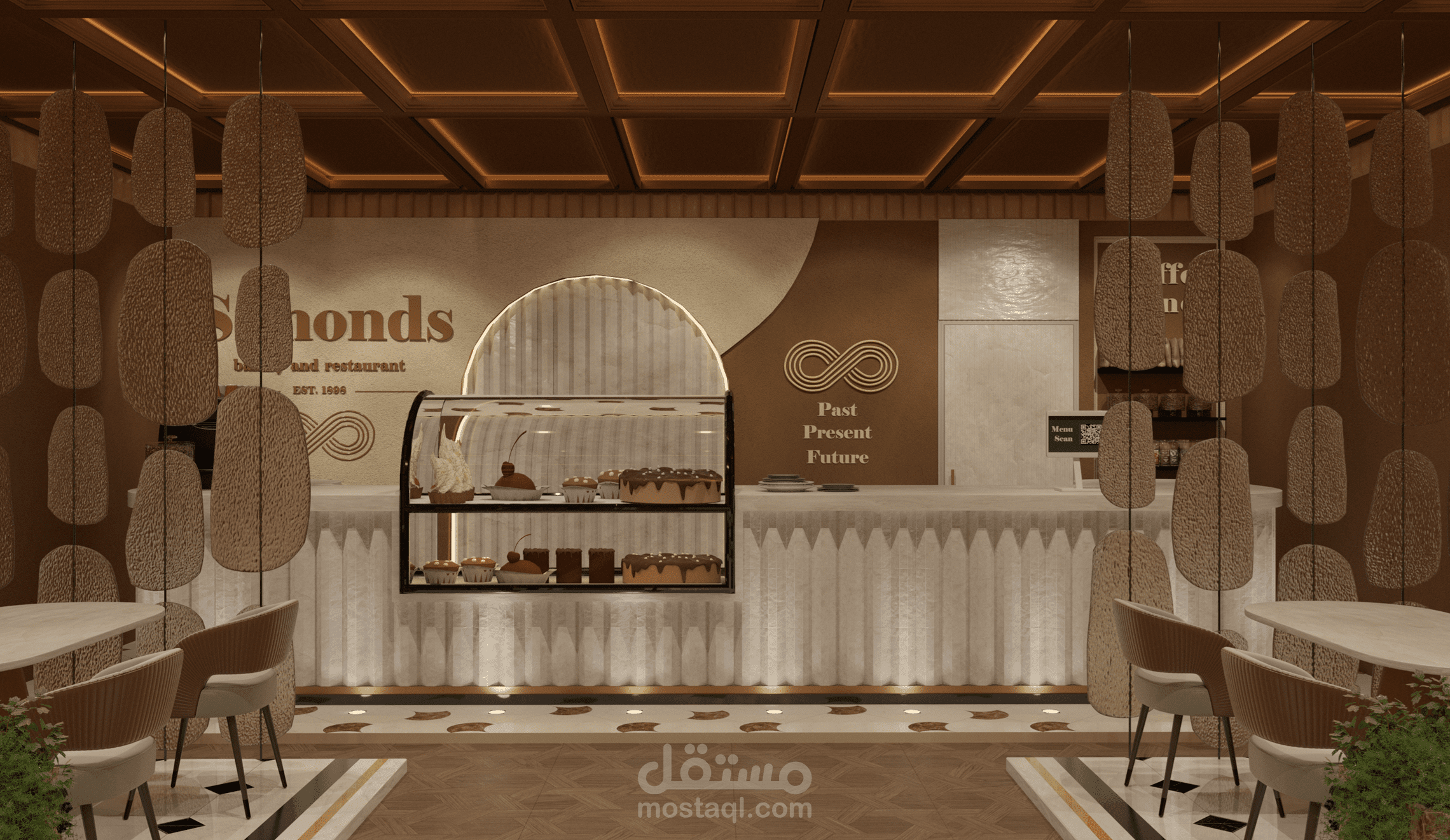 redesigning a coffe and [patissiere brand called Simonds