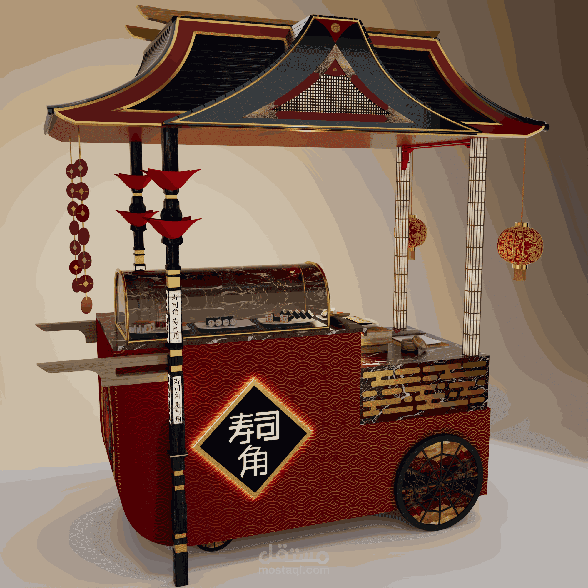 Susi Cart design ... chinese style
