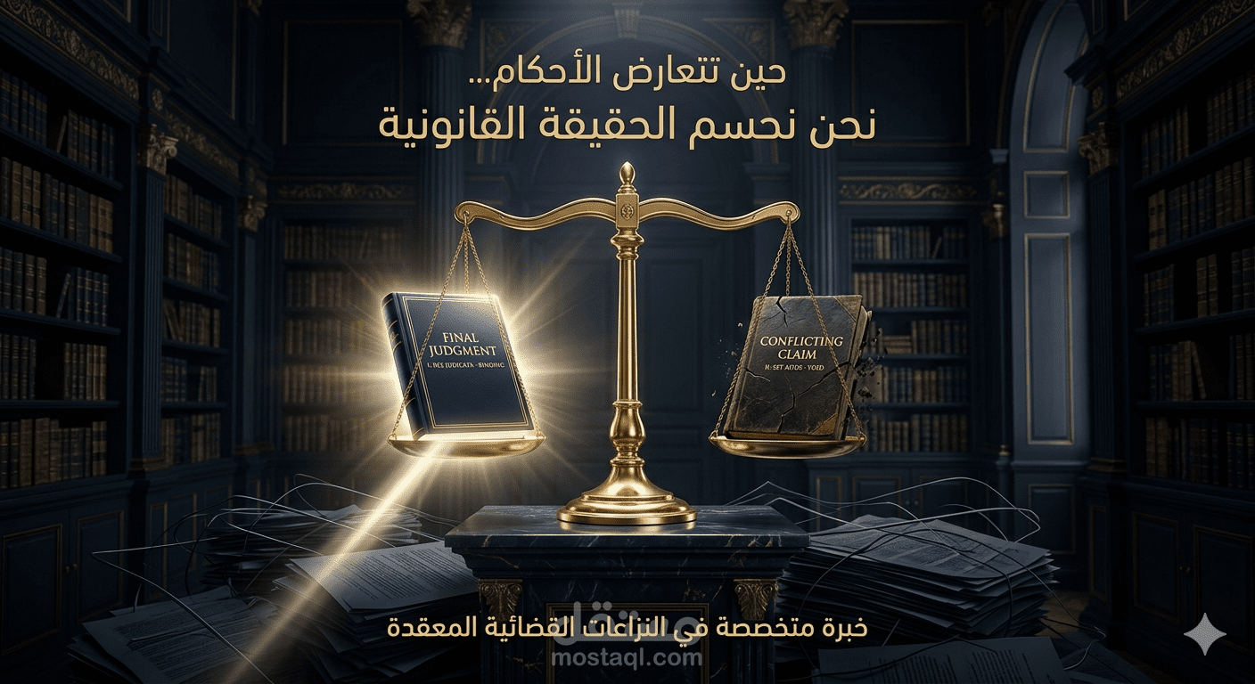 تناقض وتعارض الأحكام القضائية. اليك الحلول الاحترافية