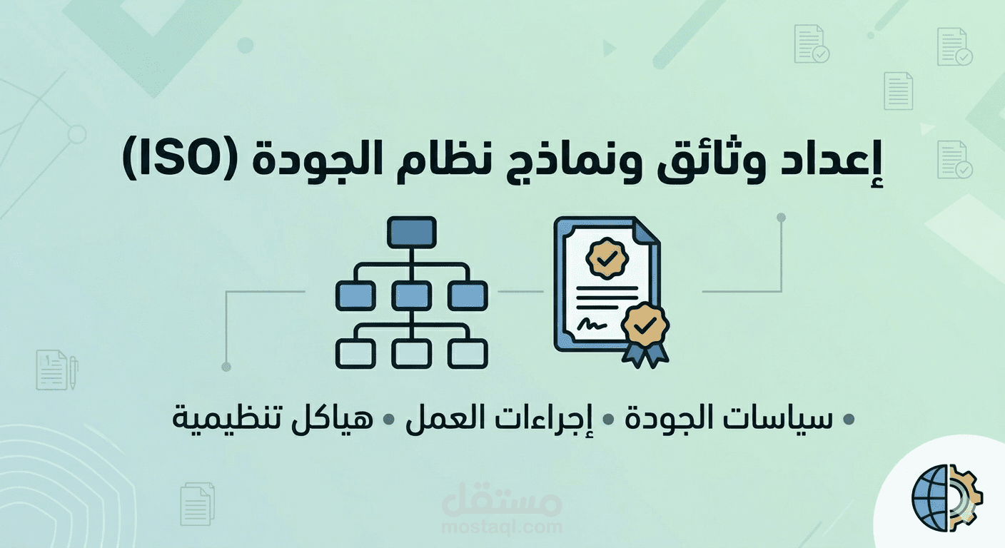 إعداد وتوثيق نماذج نظام إدارة الجودة