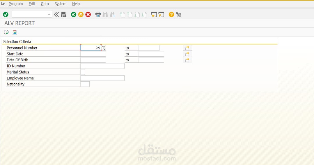 alv report sap abap
