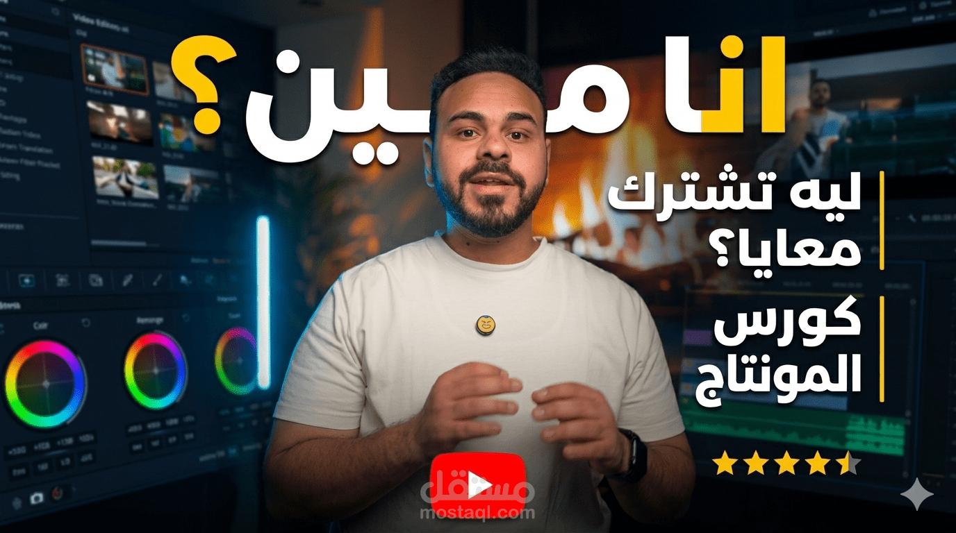 فديو مونتاج لكورس تعليمي