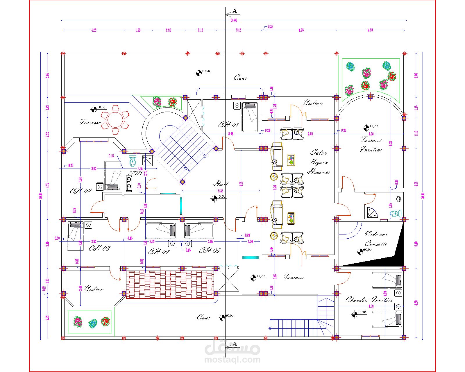 تصميم منزل ذو طابع صحراوي