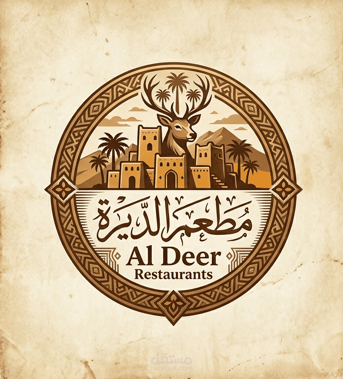 تصميم شعار لمطعم