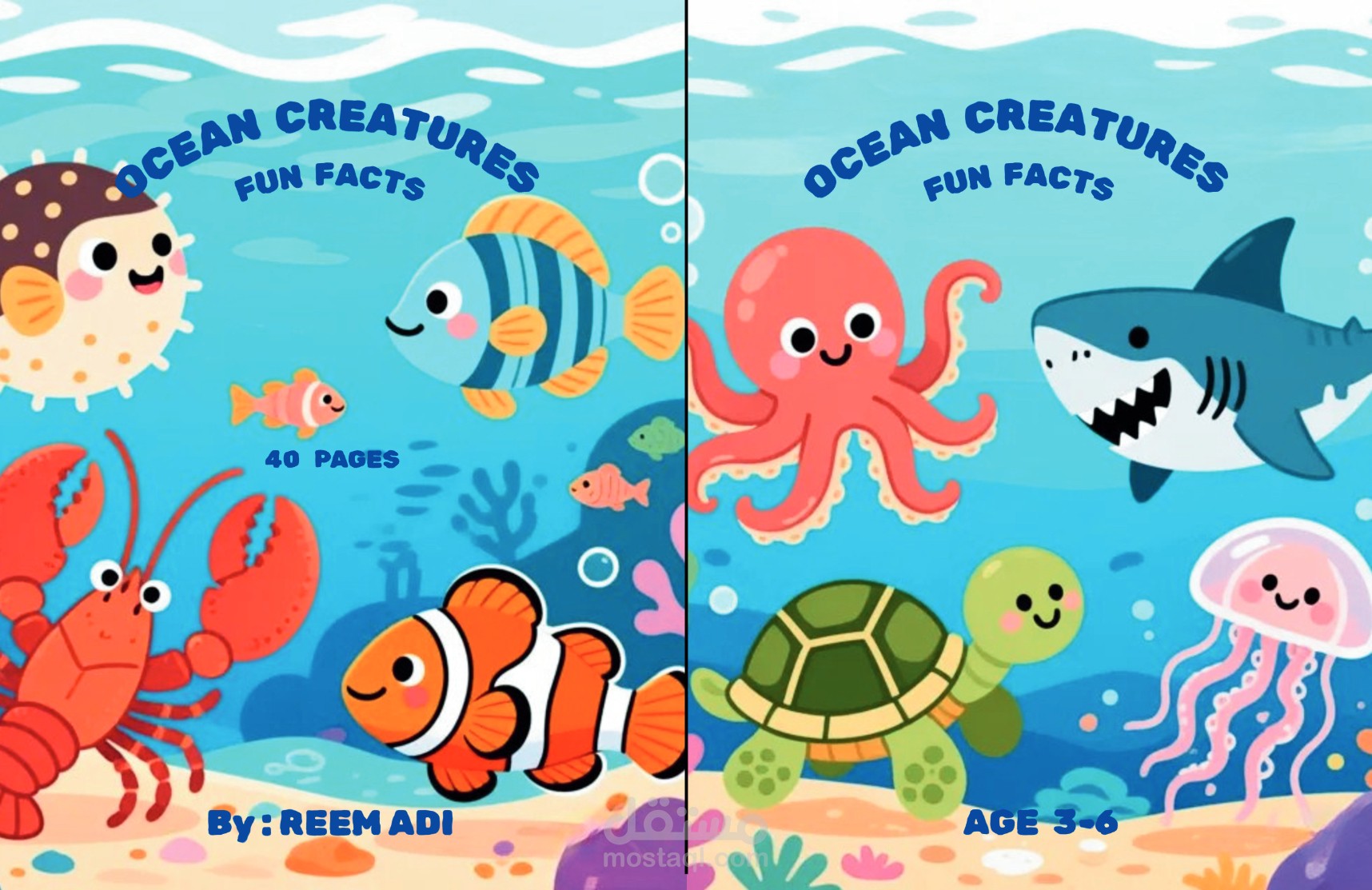 OCEAN CREATURES  - FUN FACTRS