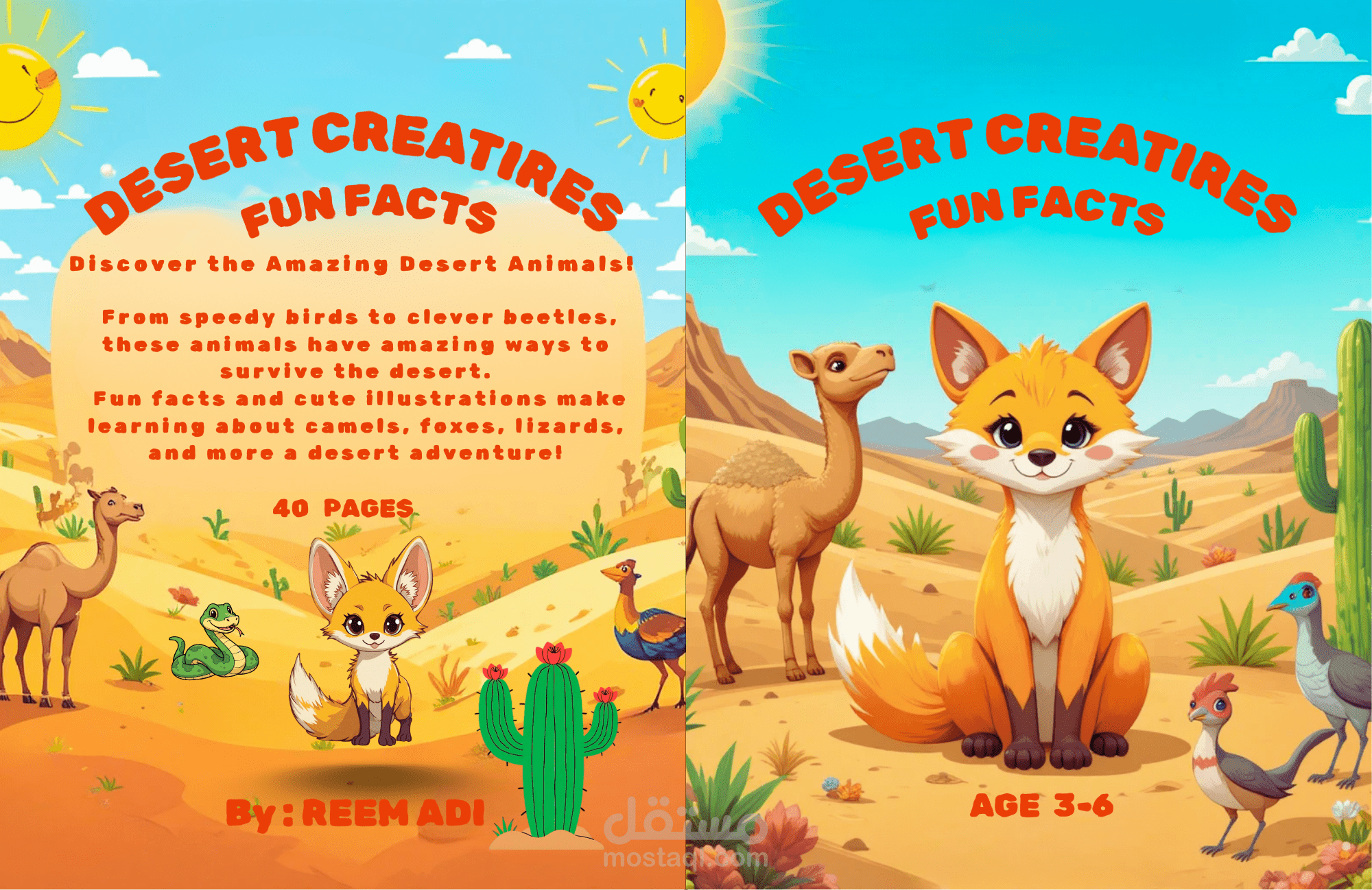 DESERT CREATURES - FUN FACRTS