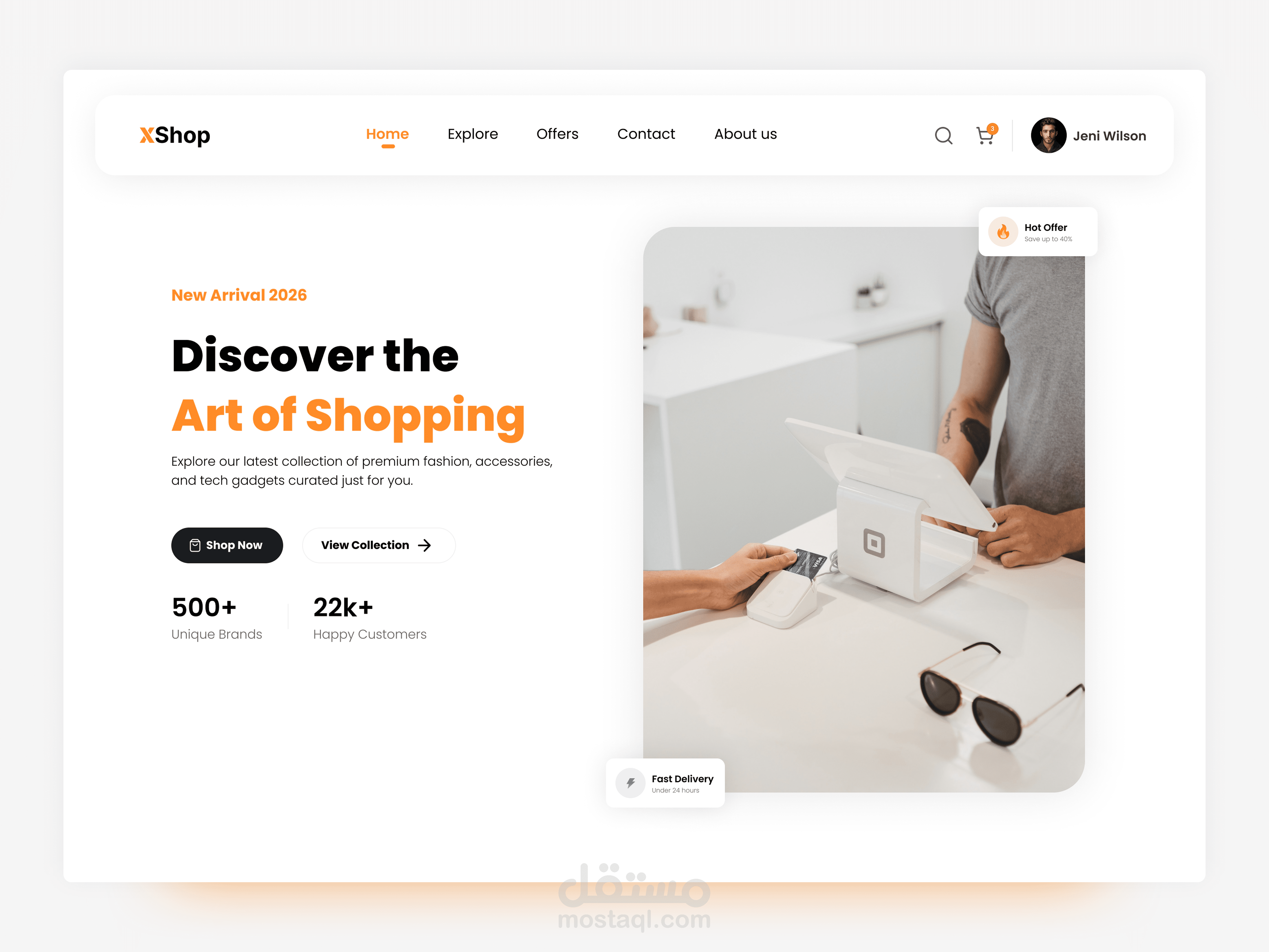 XShop - Online Shopping Experience