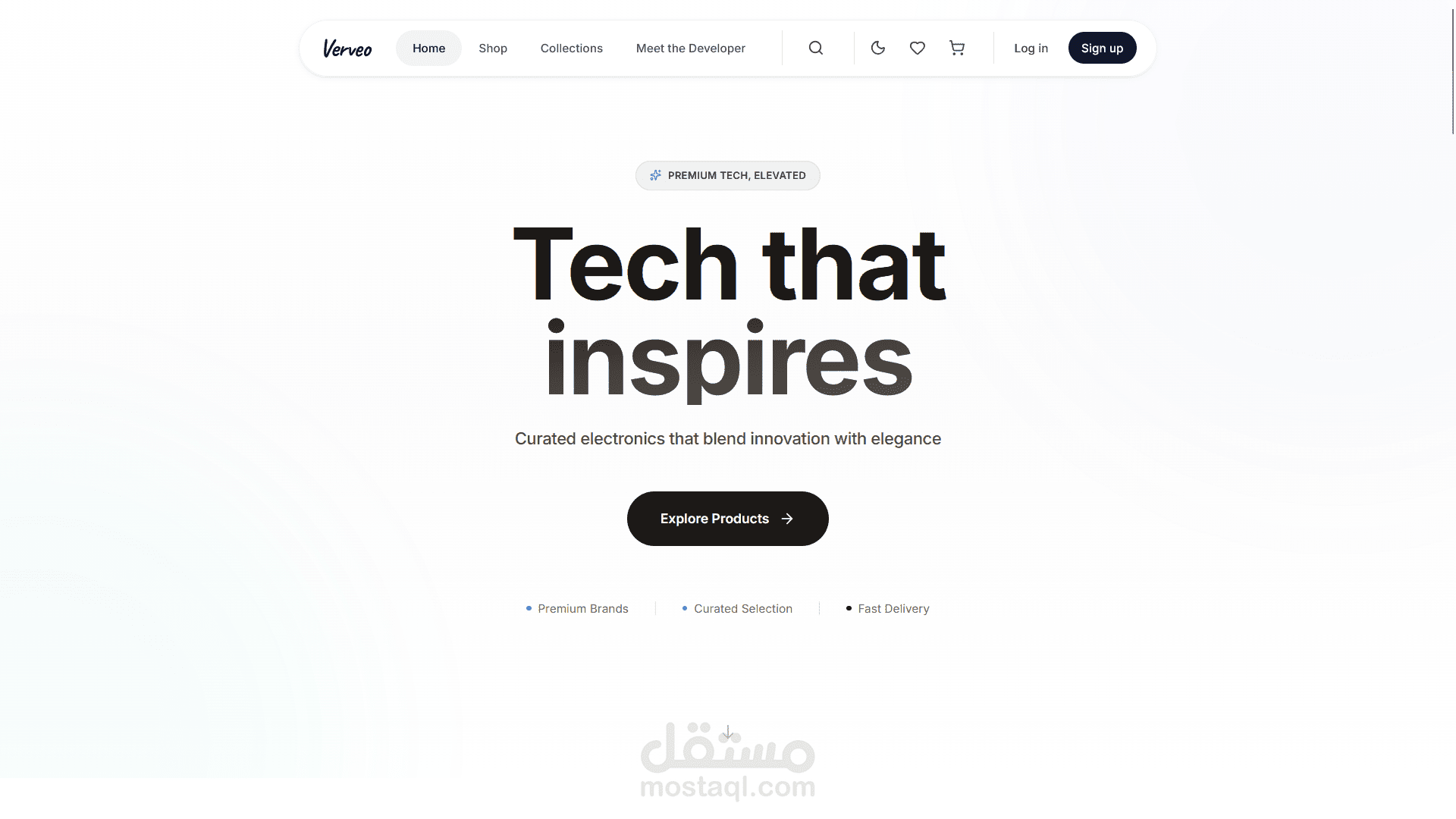 Verveo | E-commerce that feels premium