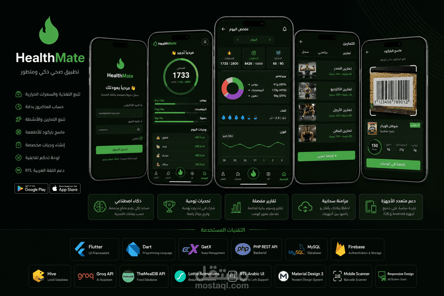 HealthMate — AI-Powered Nutrition & Fitness Tracker