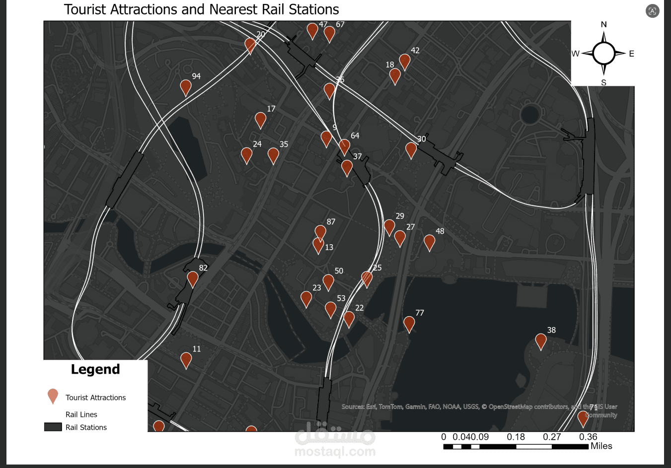 Geospatial Analysis and Demographics Mapping using ArcGIS/QGIS