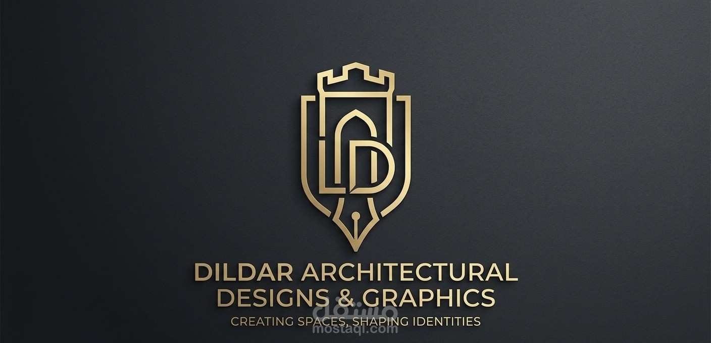 تصميم شعار لشركة عقارات فاخرة (Luxury Real Estate Logo Design)