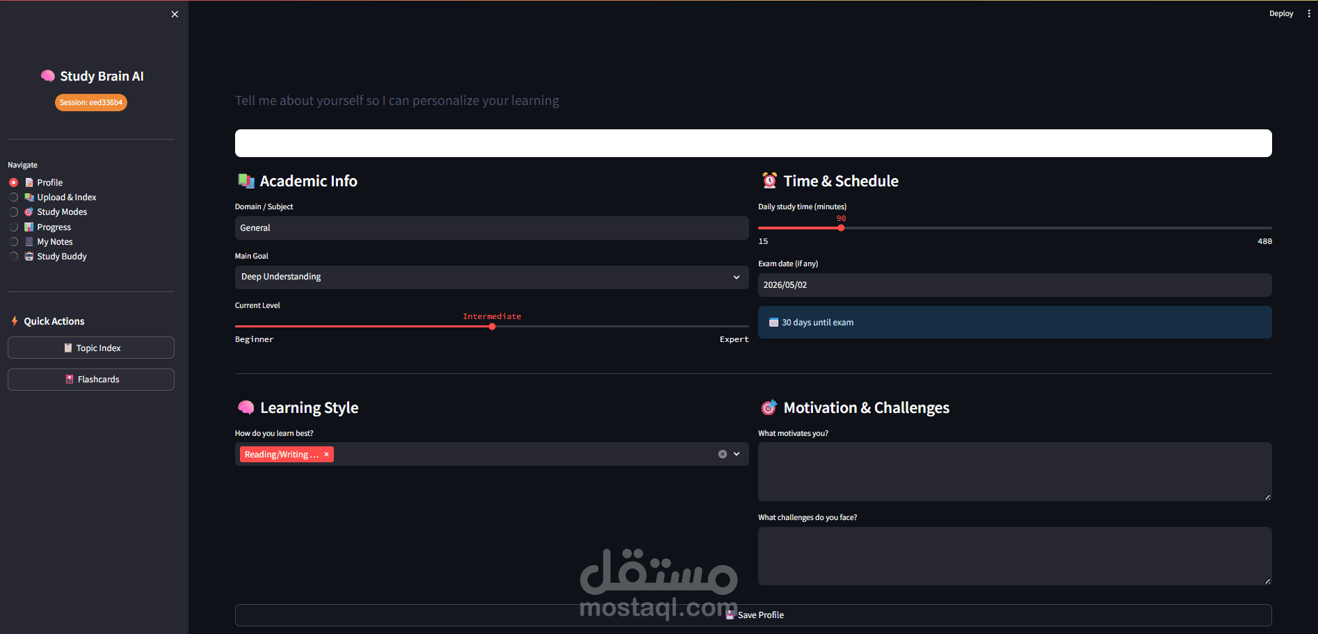 AI Second Brain – Intelligent AI Learning Assistant