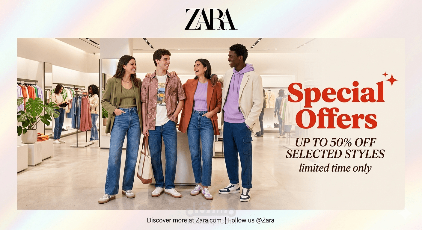✨ أحدث صيحات الموضة لدى Zara – عروض خاصة لفترة محدودة! ✨