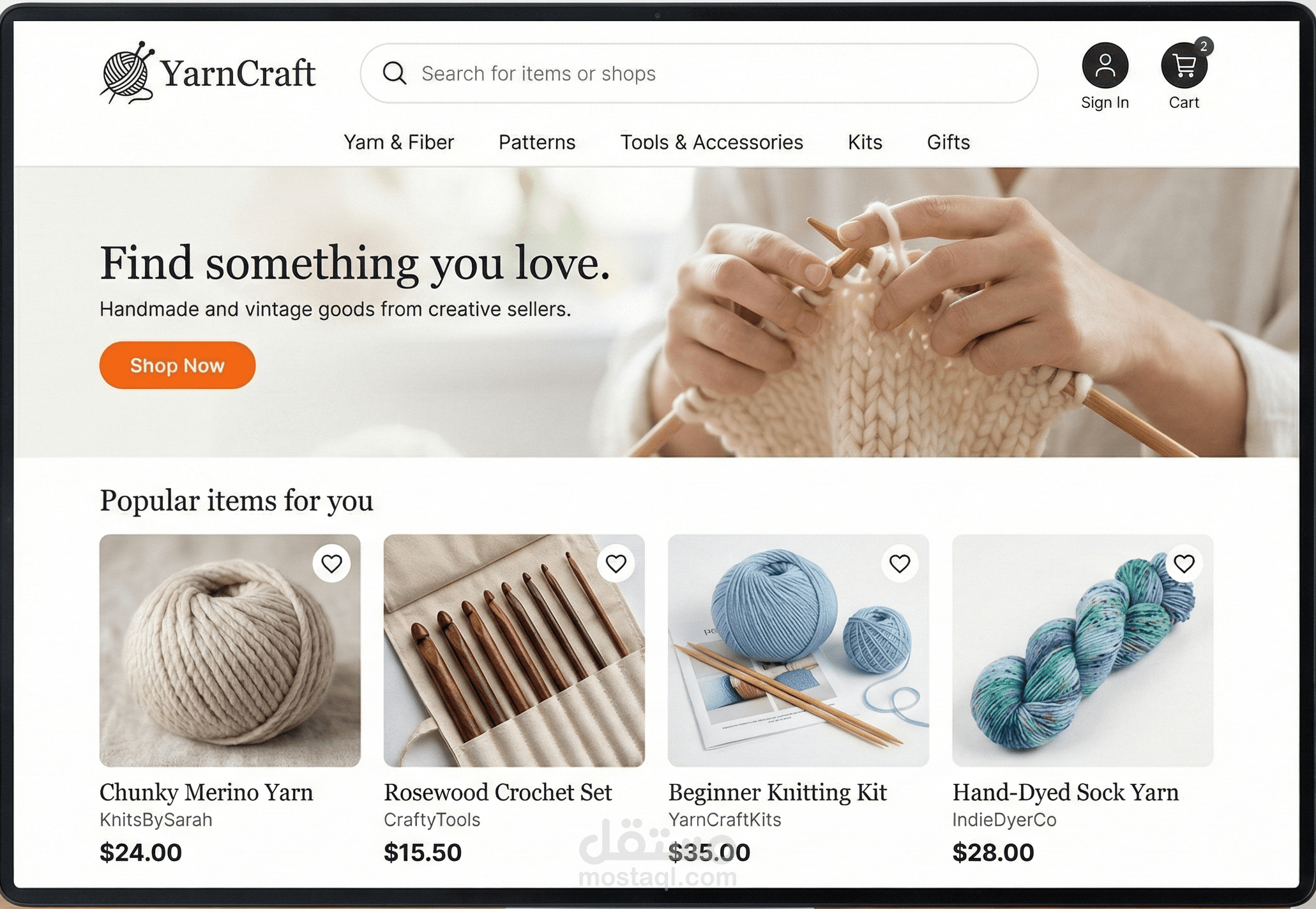 YarnCraft Marketplace