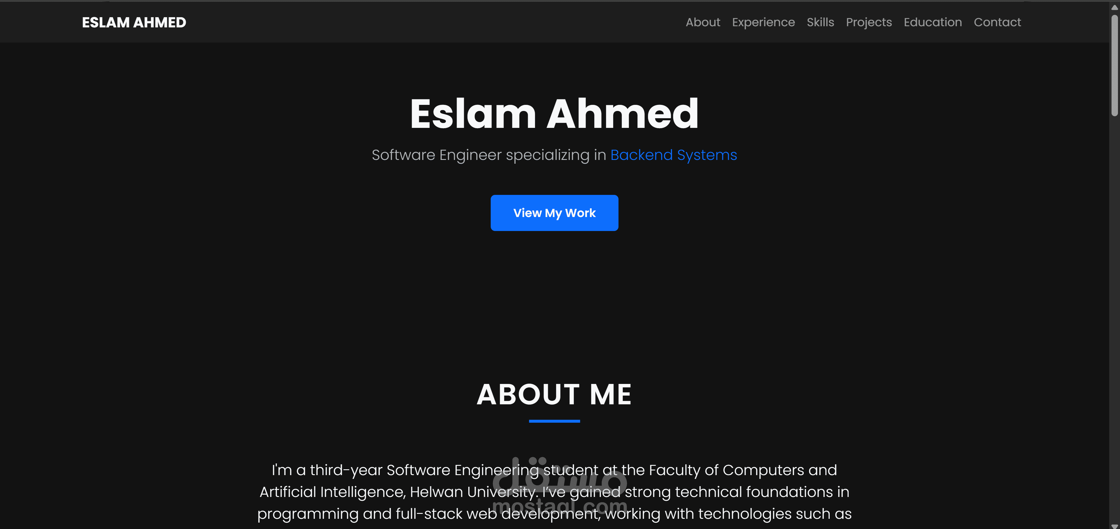Personal Portfolio
