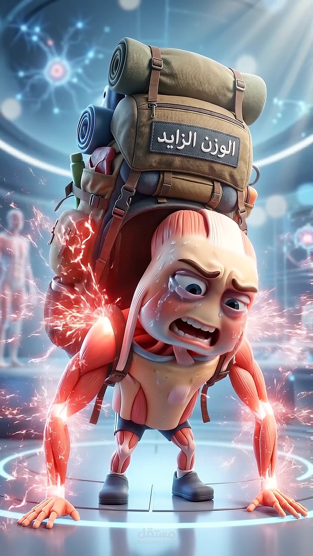 3D Medical Advertisement | إعلان لمركز علاج طبيعي