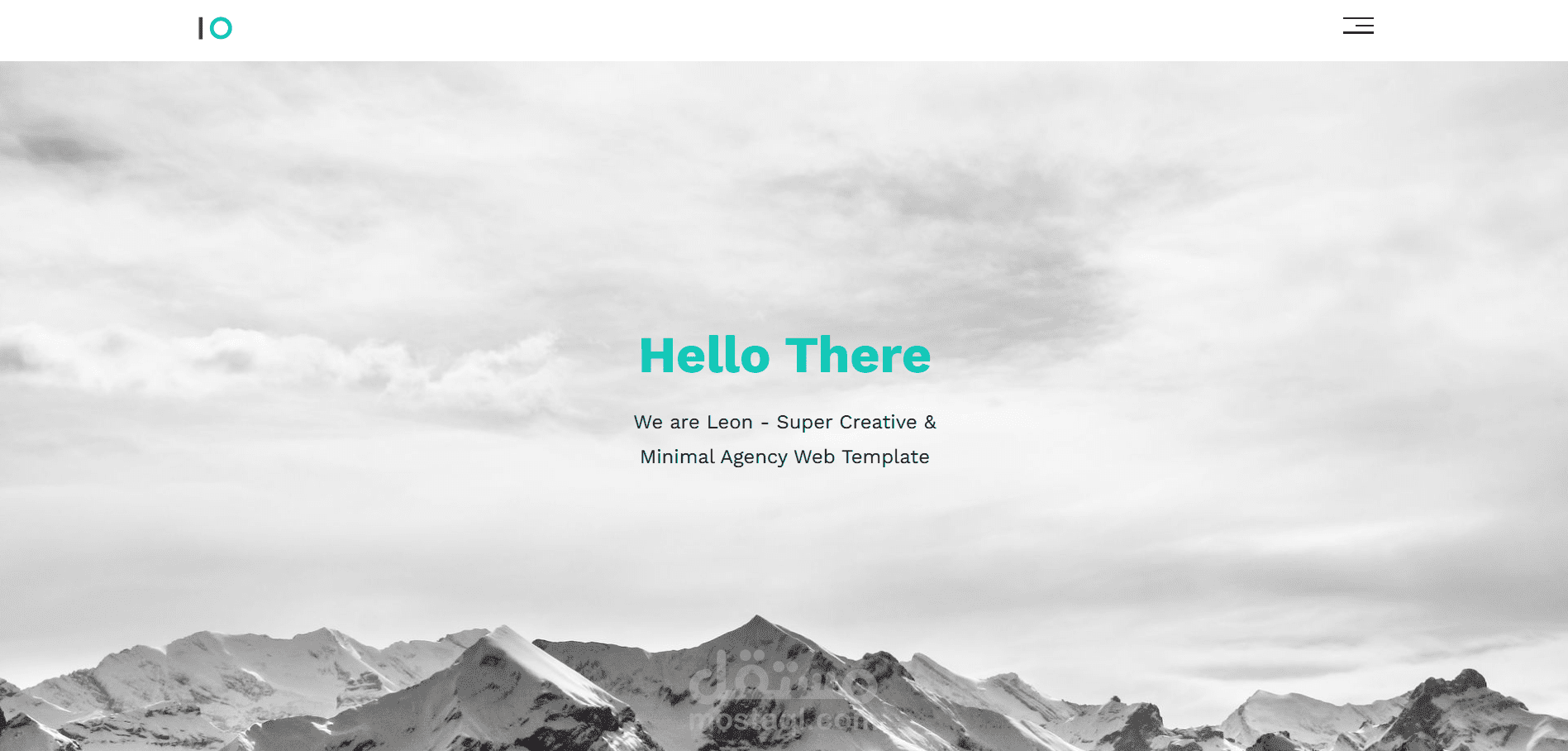 موقع ويب تعريفي احترافي متعدد الأقسام