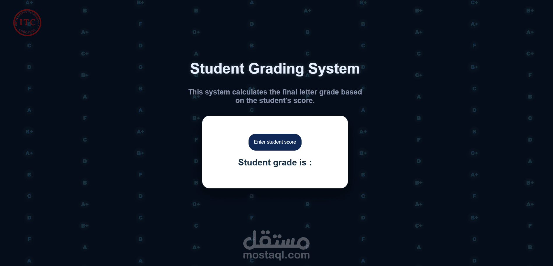 student-Grade