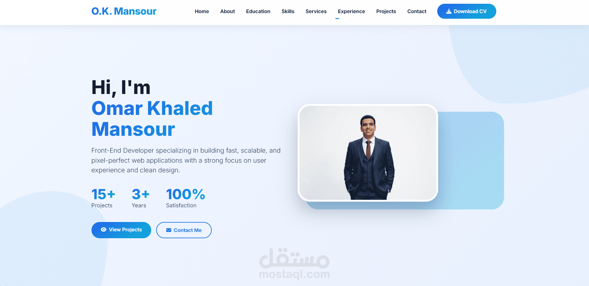 Front-End Projects Portfolio