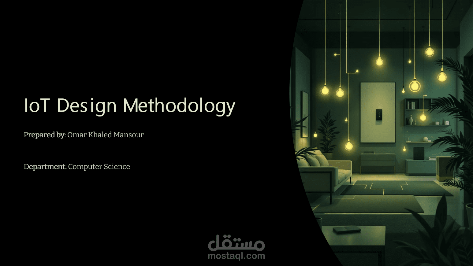 تصميم عرض تقديمي احترافي (PowerPoint Presentation)