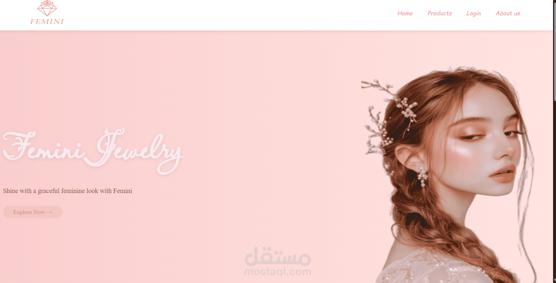 Jewelry Shop Web Design